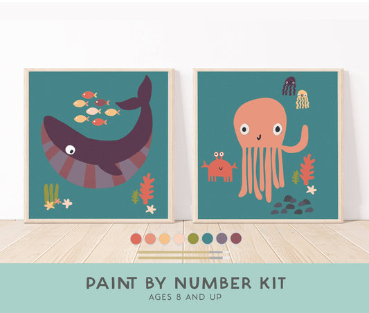 Ocean Animals Paint by #