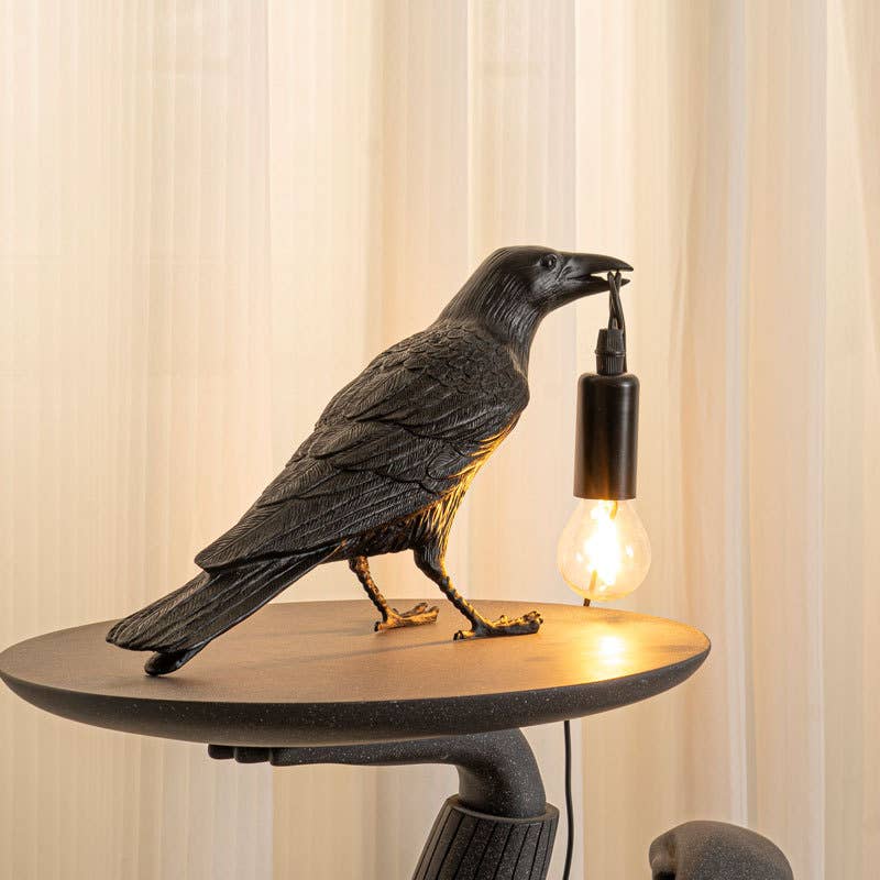 Black Bird Table Lamp | Night Light