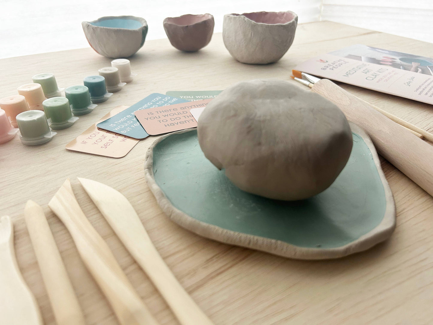 Holiday Luminary Clay Kit