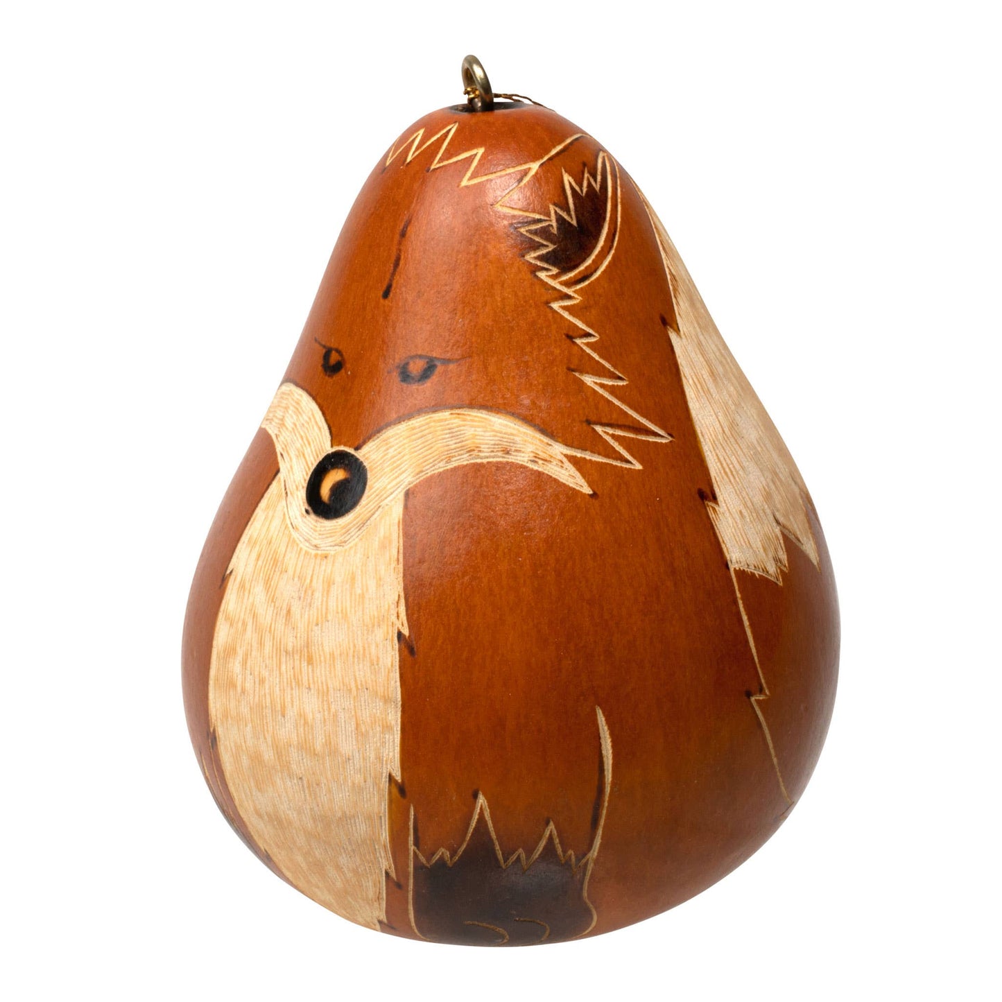 Fox Gourd Ornament - Natural Gift