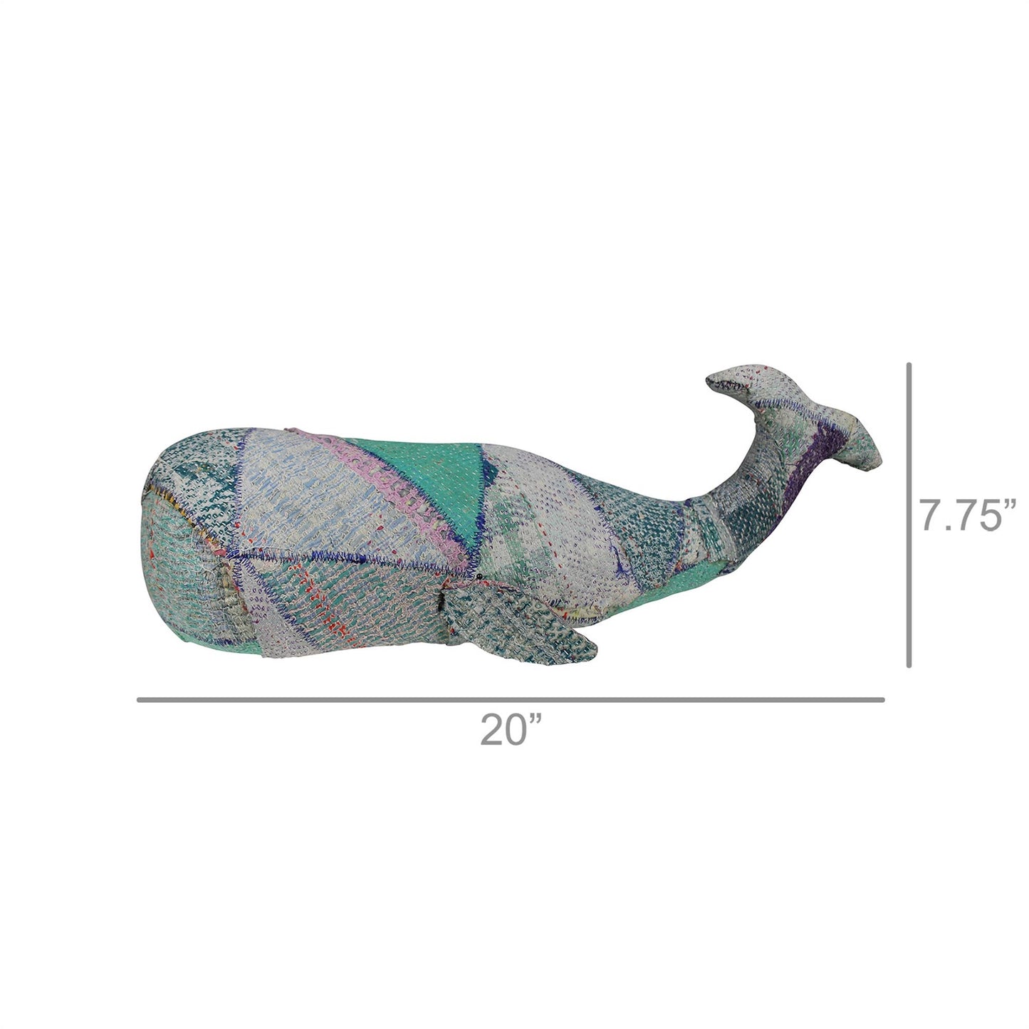 Kantha Whale - Large