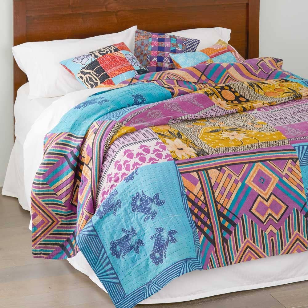 Kantha Bedcover
