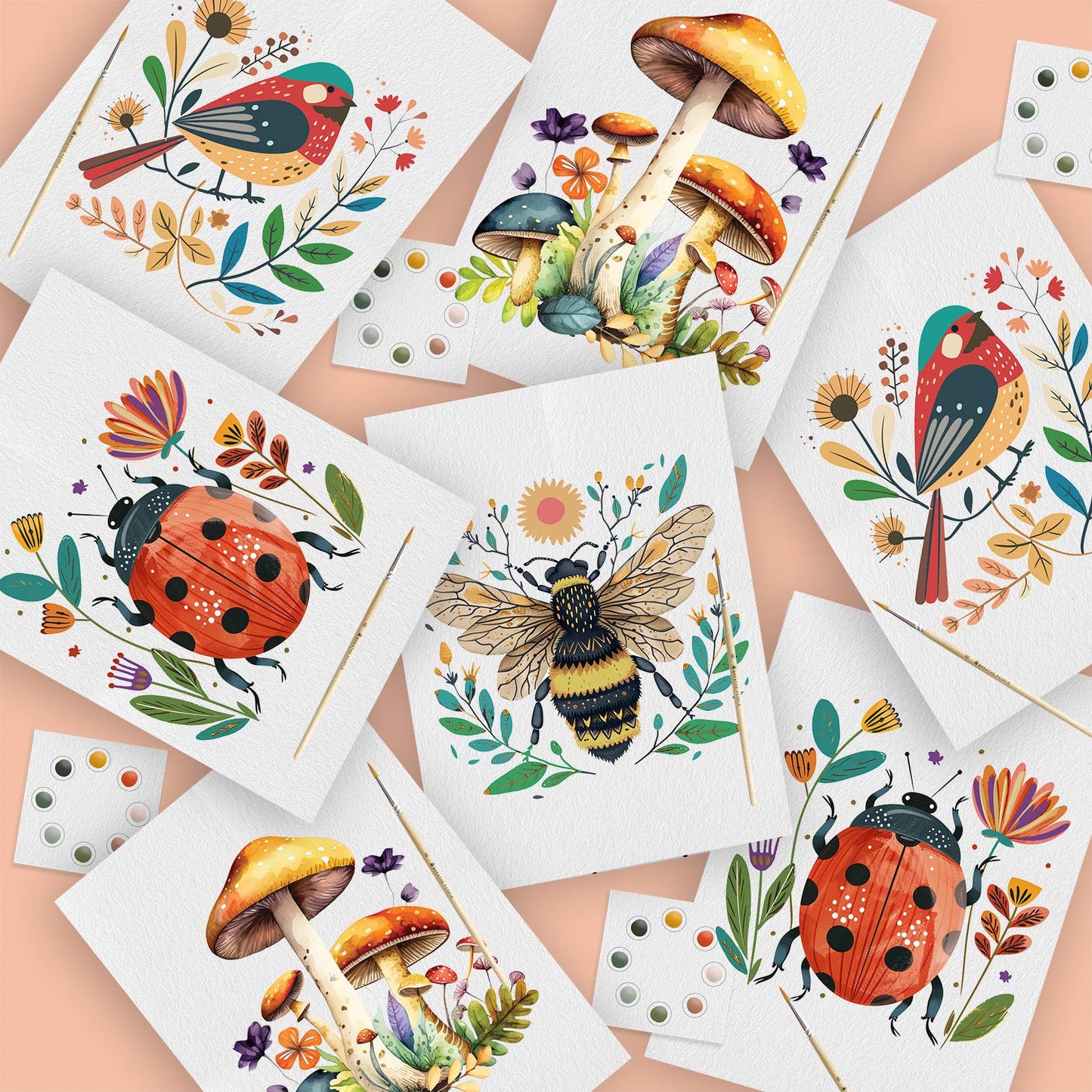 Watercolor Starter Bundle | 8 Bestselling Kits | Save 26%