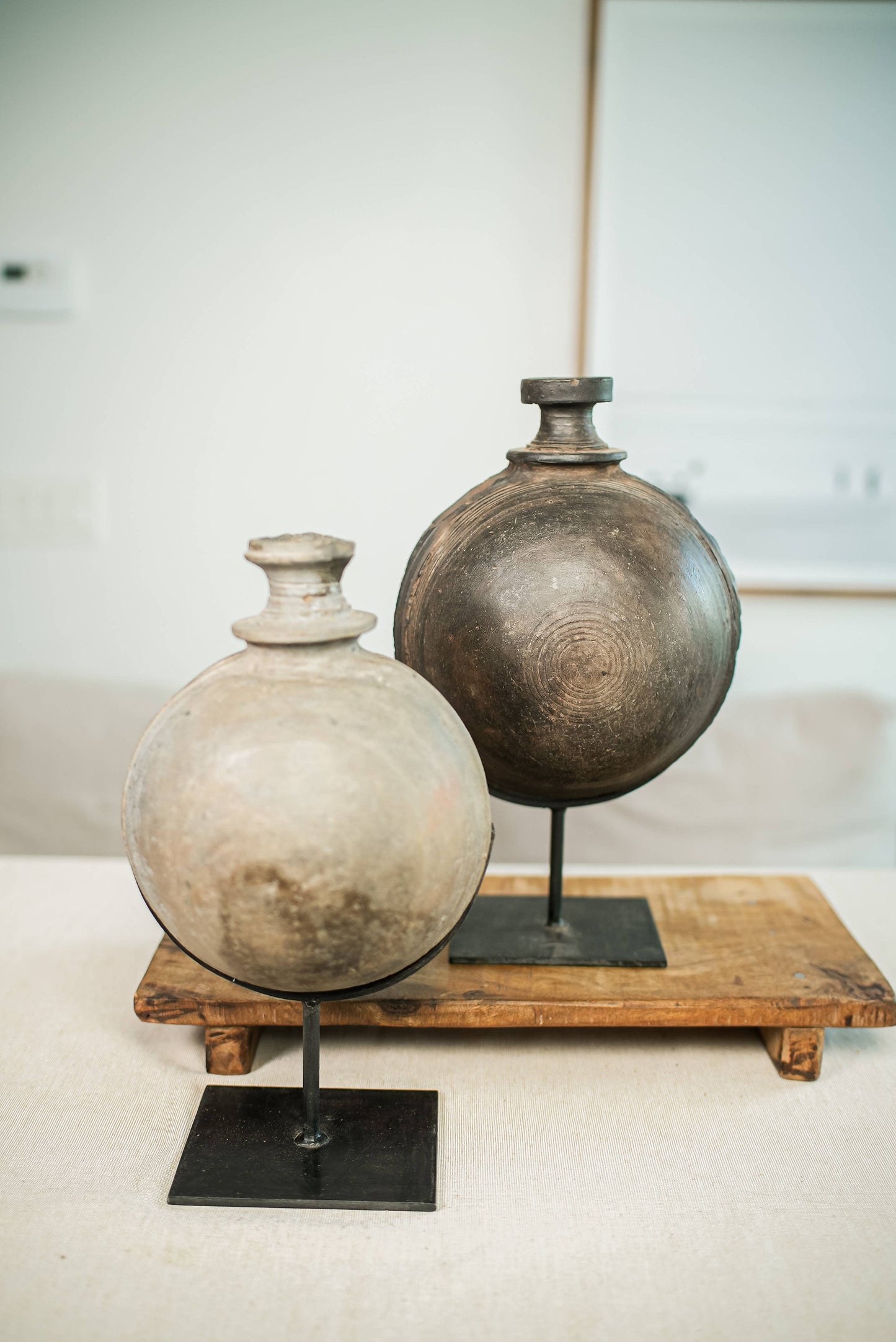 Vintage Pot on  Stand 