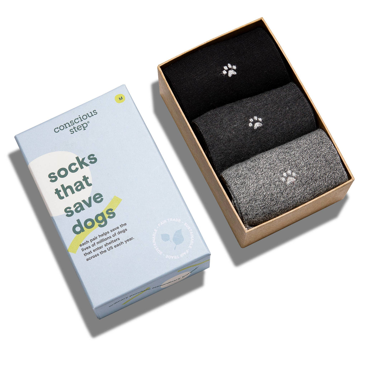 Boxed Sock Boxed Set Socks that Save Dogs – Flipping Creative