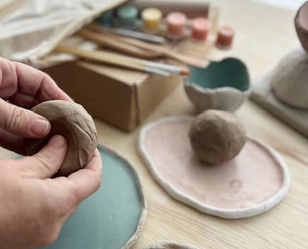 Holiday Ornament Clay Kit