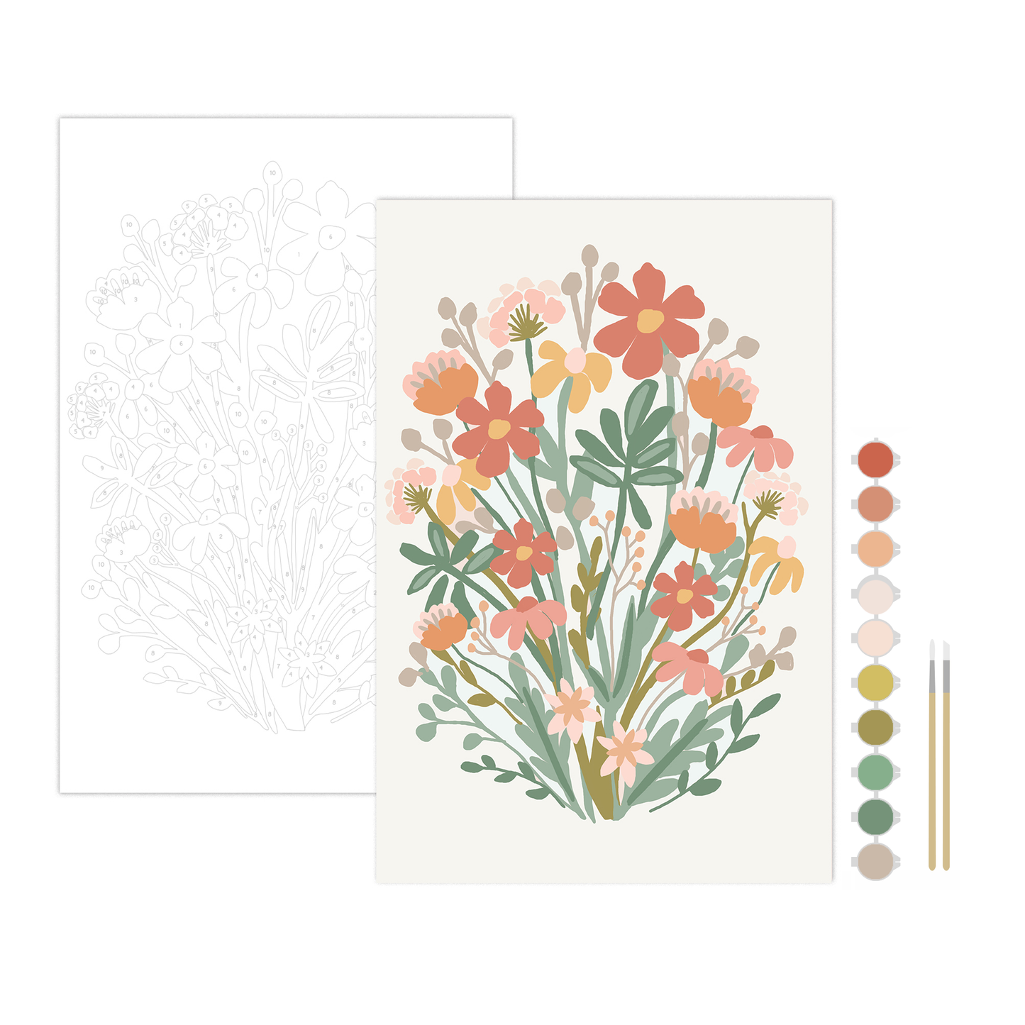 Wildflowers Meditative Art Kit