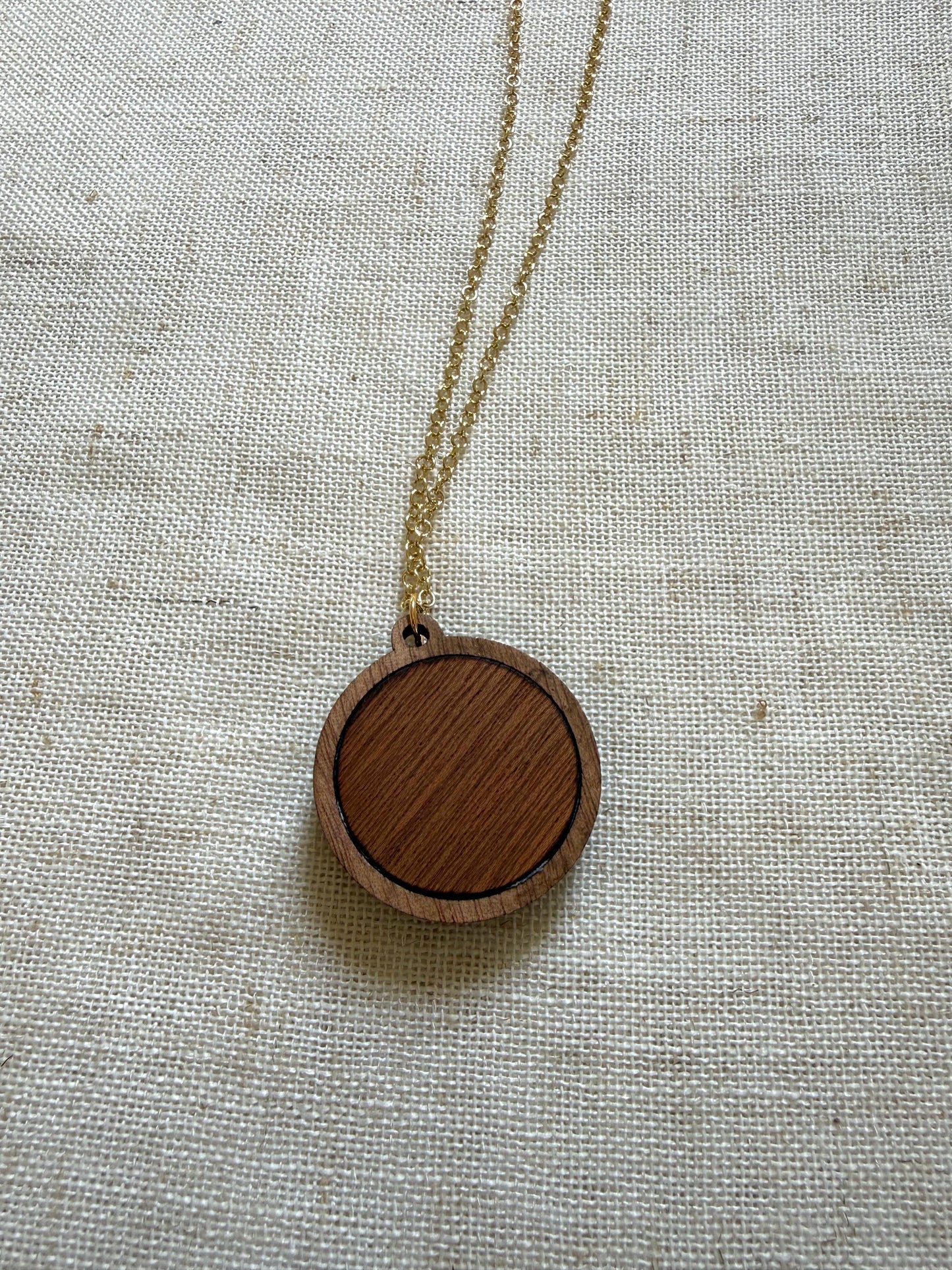 Bird Embroidery Necklace Kit