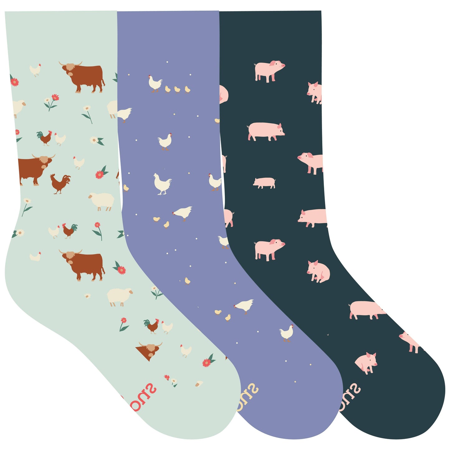 Boxed Set Socks that Save Farm Animals