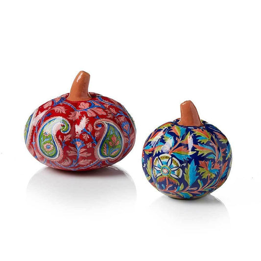 Kashmiri Pumpkins - Set of 2